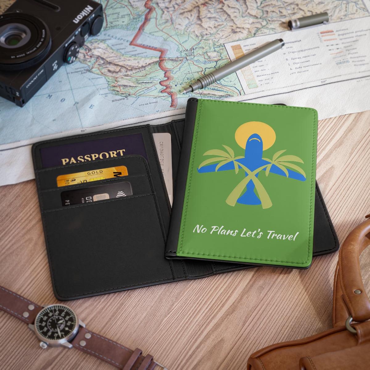 Travel Personalized Passport Cover Plane Simple Women Men Travel