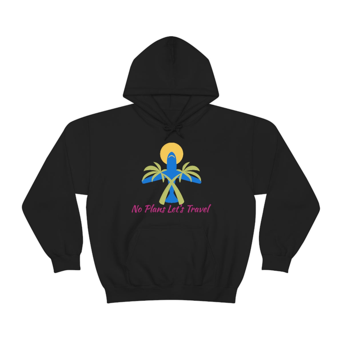 Women's No Plans Let's Travel Pullover Hoodie